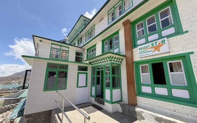Bright Star Lodge Himalayas entrance