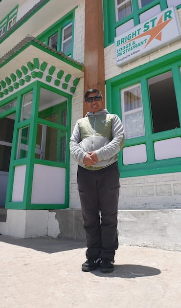 Bright Star Lodge proprietor owner Everest