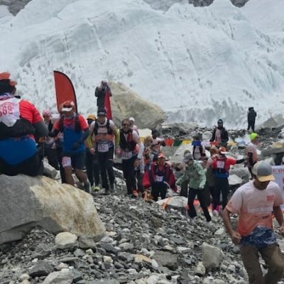 Everest marathon Himalayas