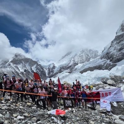Everest marathon race